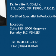 Dr. Jennifer F. Côté Inc