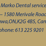 Dr Marko Ottawa Dental Service