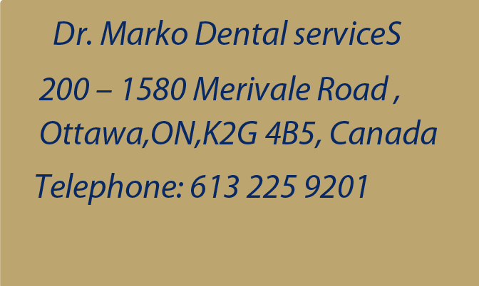 Dr Marko Ottawa Dental Service