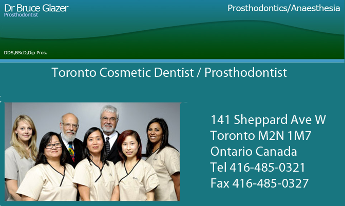 Toronto Cosmetic Dentist / Prosthodontist