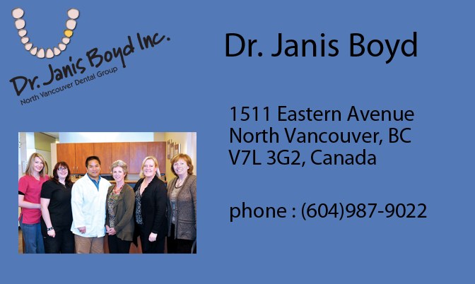 Dr. Janis Boyd North vancouver Dental Group