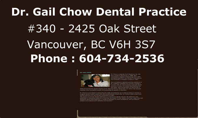 Dr. Gail Chow Dental Practice