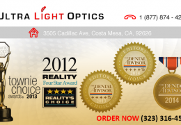 Ultra Light Optics