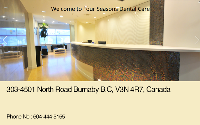 Four Seasons Dental Care Burnaby BC Dentist