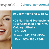 Calgary Perio ! Dr  Brar & Dr Manhas